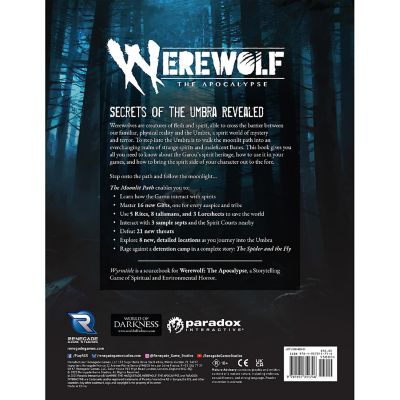 Renegade Game Studios: Werewolf The Apocalypse - The Moonlit Path Sourcebook Image 1