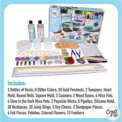 Resin Kit by Craft It Up! - Complete Starter Jewelry Making Resin Kit for Beginners Image 3