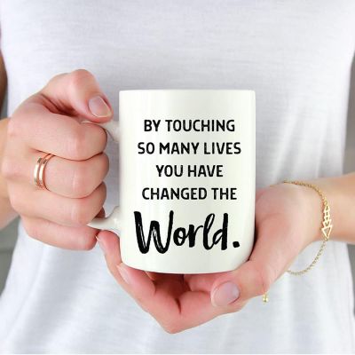 Retired Nurse Changed World Coffee Mug Image 1