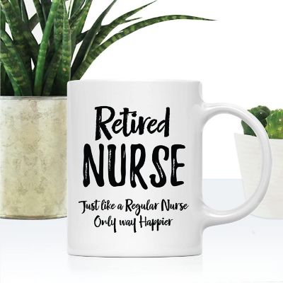 Retired Nurse Only Way Happier Mug Image 1