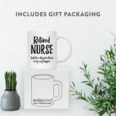 Retired Nurse Only Way Happier Mug Image 2