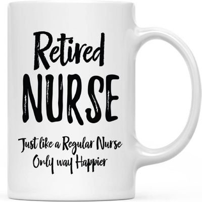 Retired Nurse Only Way Happier Mug Image 3