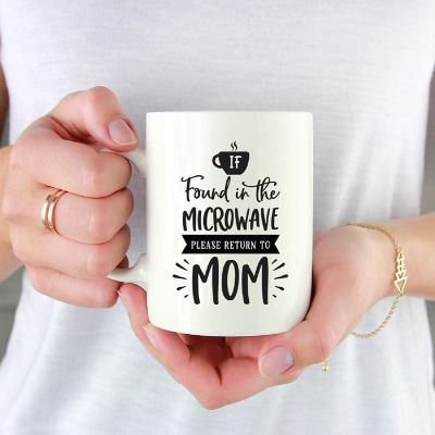 Return to Mom Microwave Ceramic Mug Image 1