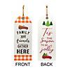Reversible Fall Friends and Jolly Holiday Tag 23.5"H Image 1