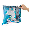 Reversible Sequins Mermaid Pillow Image 1
