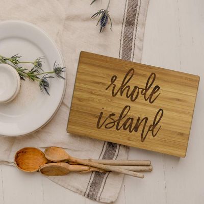 Rhode Island Bamboo Board 9.5x6 Image 1