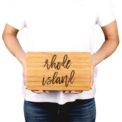 Rhode Island Bamboo Board 9.5x6 Image 2