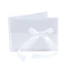 Ribbon Trim Wedding Guest Book Image 1