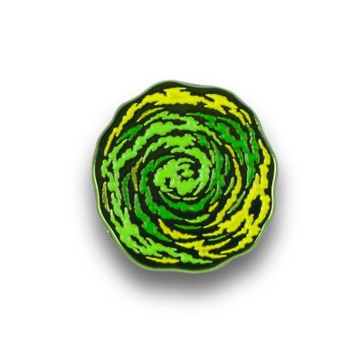 Rick and Morty Edition  Rick and Morty Portal Enamel Pin Image 1