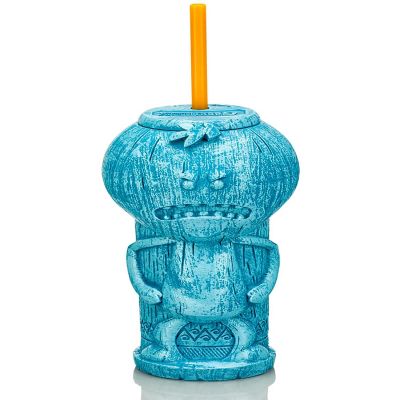 Rick and Morty Geeki Tiki Plastic Tumblers  Set of 4 Image 3