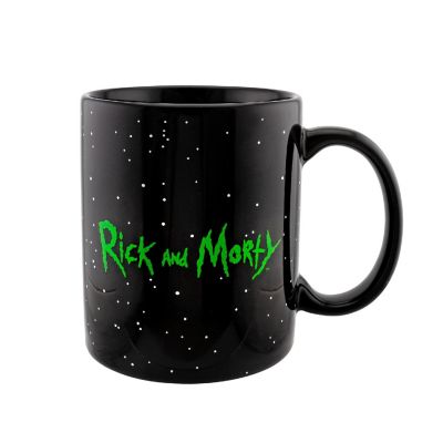 Rick and Morty "Peace Among Worlds" 16 Ounce Mug & Air Freshener Set Image 2