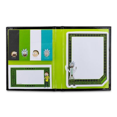 Rick and Morty Portal Splatter Sticky Note and Tab Box Set Image 2