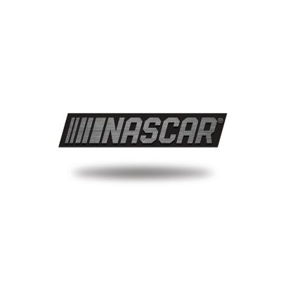 Rico Industries NASCAR Racing Logo Standard Antique Nickel Auto Emblem for Car/Truck/SUV Image 1