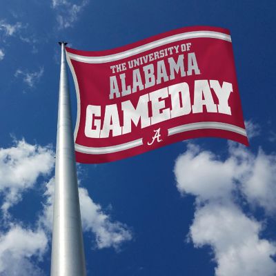 Rico Industries NCAA  Alabama Crimson Tide Game Day 3' x 5' Banner Flag Single Sided - Indoor or Outdoor - Home D&#233;cor Image 2