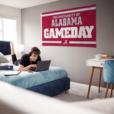 Rico Industries NCAA  Alabama Crimson Tide Game Day 3' x 5' Banner Flag Single Sided - Indoor or Outdoor - Home D&#233;cor Image 3