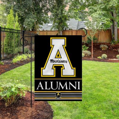 Rico Industries NCAA  Appalachian State Mountaineers Alumni 13" x 18" Double Sided Garden Flag Image 2