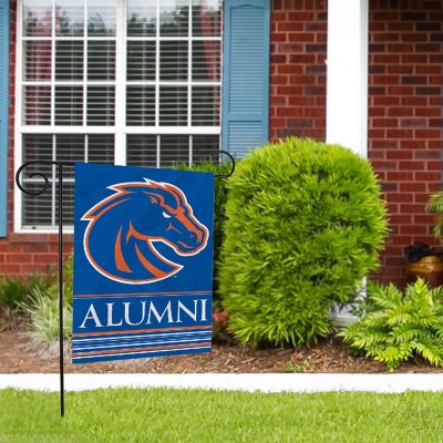 Rico Industries NCAA  Boise State Broncos Alumni 13" x 18" Double Sided Garden Flag Image 1