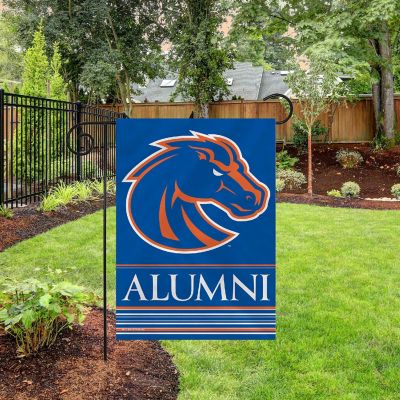 Rico Industries NCAA  Boise State Broncos Alumni 13" x 18" Double Sided Garden Flag Image 2