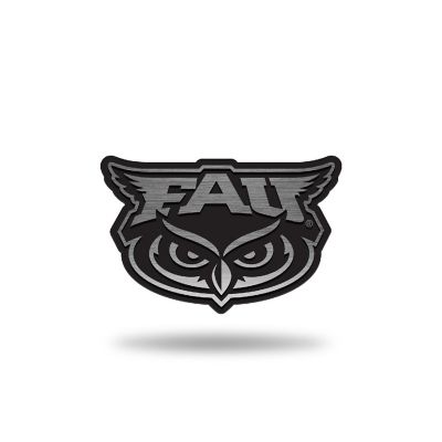 Rico Industries NCAA  Florida Atlantic Owls FAU Standard Antique Nickel Auto Emblem for Car/Truck/SUV Image 1