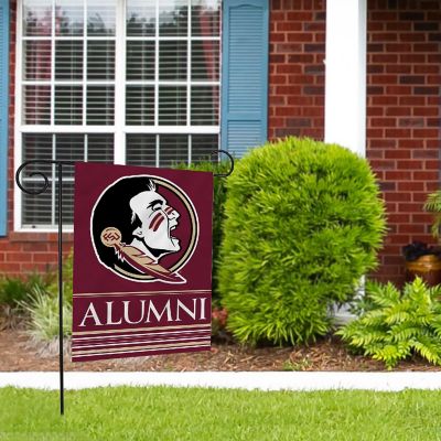 Rico Industries NCAA  Florida State Seminoles Alumni 13" x 18" Double Sided Garden Flag Image 1