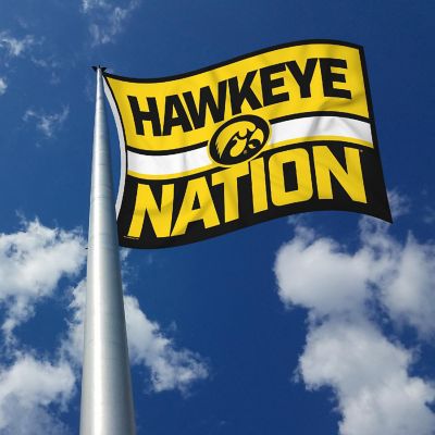 Rico Industries NCAA  Iowa Hawkeyes Bold 3' x 5' Banner Flag Single Sided - Indoor or Outdoor - Home D&#233;cor Image 2