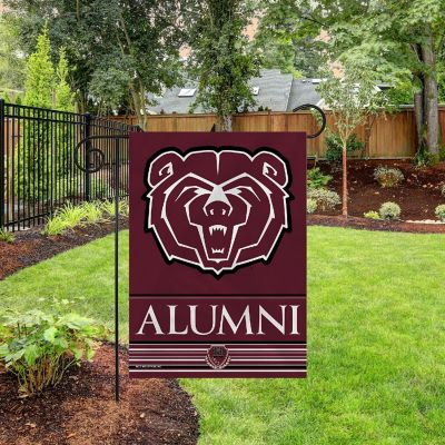 Rico Industries NCAA  Missouri State Bears Alumni 13" x 18" Double Sided Garden Flag Image 2