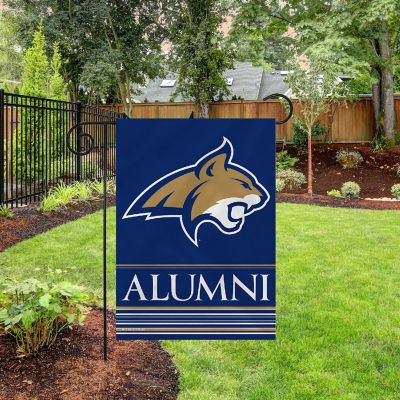 Rico Industries NCAA  Montana State Bobcats Alumni 13" x 18" Double Sided Garden Flag Image 2