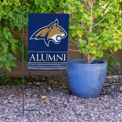 Rico Industries NCAA  Montana State Bobcats Alumni 13" x 18" Double Sided Garden Flag Image 3