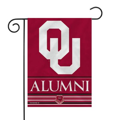 Rico Industries NCAA  Oklahoma Sooners Alumni 13" x 18" Double Sided Garden Flag Image 1