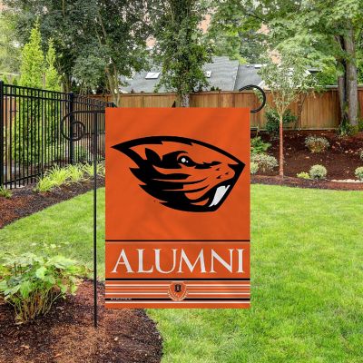 Rico Industries NCAA  Oregon State Beavers Alumni 13" x 18" Double Sided Garden Flag Image 2