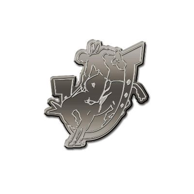 Rico Industries NCAA Southern Arkansas Muleriders Antique Nickel Auto Emblem for Car/Truck/SUV Image 1