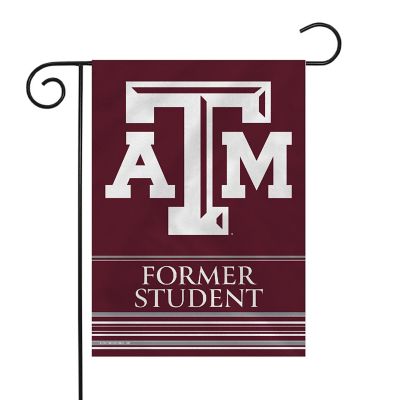Rico Industries NCAA  Texas A&M Aggies Alumni 13" x 18" Double Sided Garden Flag Image 1