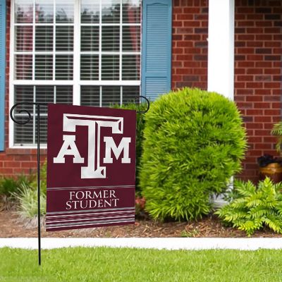 Rico Industries NCAA  Texas A&M Aggies Alumni 13" x 18" Double Sided Garden Flag Image 1