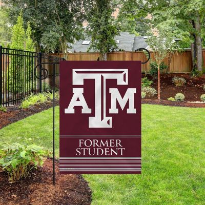 Rico Industries NCAA  Texas A&M Aggies Alumni 13" x 18" Double Sided Garden Flag Image 2