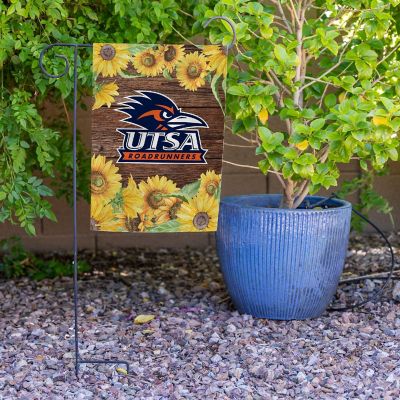 Rico Industries NCAA Texas-San Antonio Roadrunners - UTSA Sunflower Spring 13" x 18" Double Sided Garden Flag Image 3