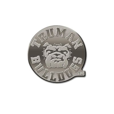 Rico Industries NCAA Truman State Bulldogs Antique Nickel Auto Emblem for Car/Truck/SUV Image 1