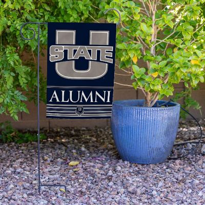 Rico Industries NCAA  Utah State Aggies Alumni 13" x 18" Double Sided Garden Flag Image 3