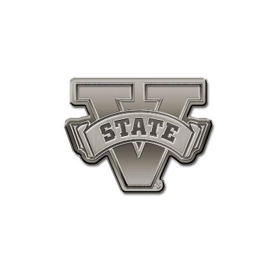 Rico Industries NCAA  Valdosta State Blazers Standard Antique Nickel Auto Emblem for Car/Truck/SUV Image 1