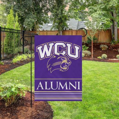 Rico Industries NCAA  Western Carolina Catamounts Alumni 13" x 18" Double Sided Garden Flag Image 2