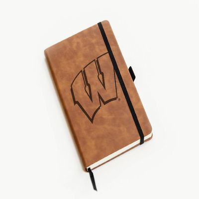 Rico Industries NCAA  Wisconsin Badgers Brown - Primary Journal/Notepad 8.25&quot; x 5.25&quot;- Office Accessory Image 2