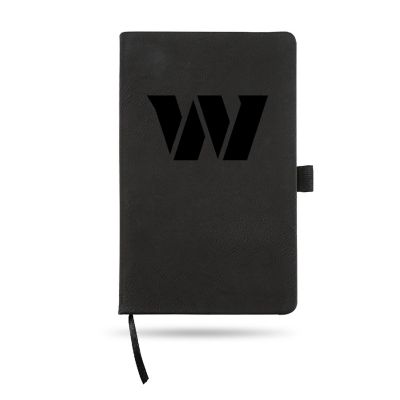 Rico Industries NFL Football Washington Commanders Black - Primary Journal/Notepad 8.25" x 5.25"- Office Accessory Image 1