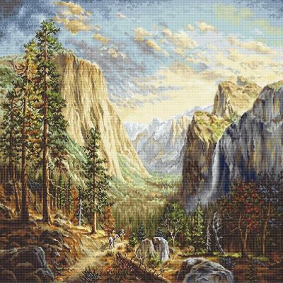 Riding the Range B612L Luca-S Counted Cross-Stitch Kit Image 1