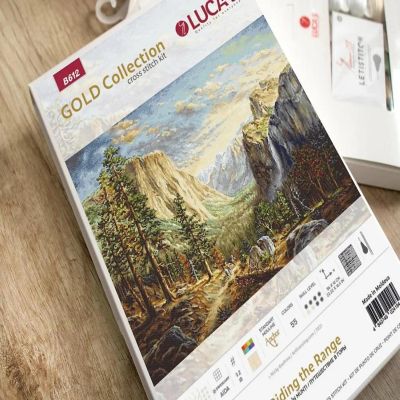 Riding the Range B612L Luca-S Counted Cross-Stitch Kit Image 1
