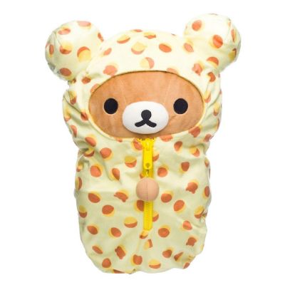 Rilakkuma San-X Original Castella Cake Pattern Sleeping Bag Plush Image 2