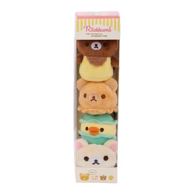 Rilakkuma San-X Original Macaroon Box Plush - 4pcs Image 1