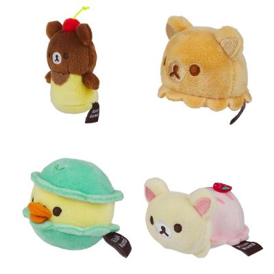 Rilakkuma San-X Original Macaroon Box Plush - 4pcs Image 1