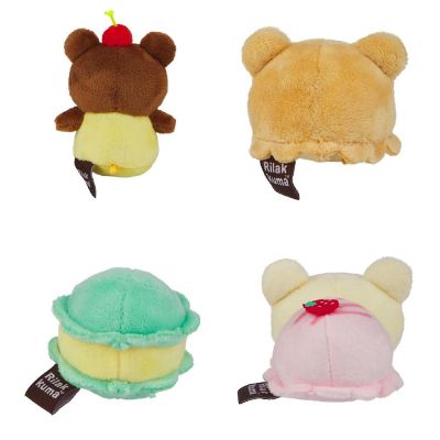 Rilakkuma San-X Original Macaroon Box Plush - 4pcs Image 2
