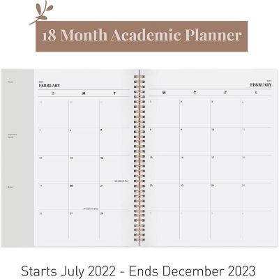 Rileys 2023-2024 18-Month Academic Weekly Planner (8.5 x 11 inches) Image 1