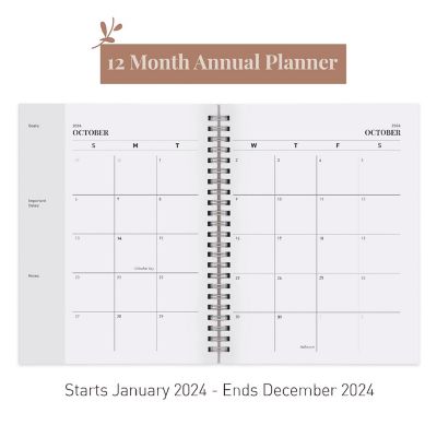 Rileys 2024 Weekly Planner - Annual Weekly & Monthly Agenda Planner, Jan - Dec 2024 Image 2