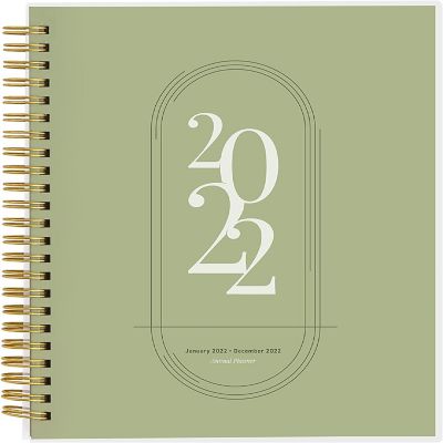 Rileys & Co. - (8 x 6-Inches), Annual Weekly & Monthly Agenda Planner, Jan - Dec 2024 Image 1